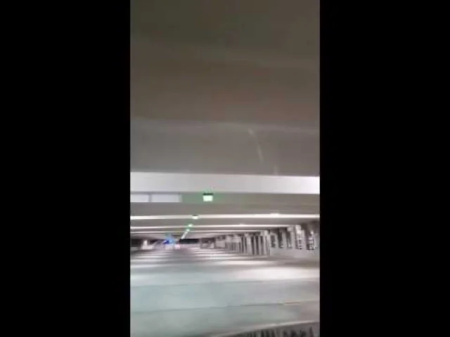 Video: automated parking guidance system with ceiling-hung LED indicators at the Colgate Technology Campus